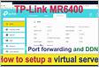 Wireless Router How to set up Virtual ServerPort Forwarding
